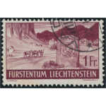 Liechtenstein 167 stämplad