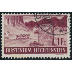 Liechtenstein 167 stämplad