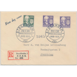 Sverige FDC 29.1.1938