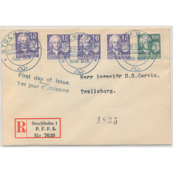 Sverige FDC 29.1.1938