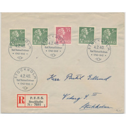 Sverige FDC 4.2.1940