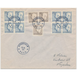 Sverige FDC 12.4.1954