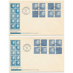 Sverige FDC 8.5.1961
