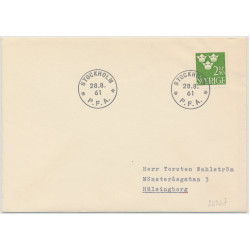 Sverige FDC 28.8.1961
