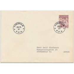 Sverige FDC 23.10.1961