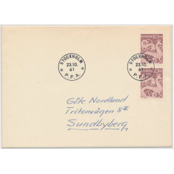 Sverige FDC 23.10.1961