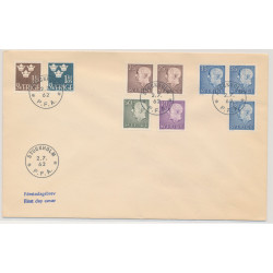 Sverige FDC 2.7.1962