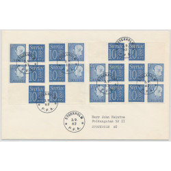 Sverige FDC 3.9.1962