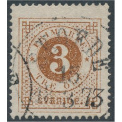 Sverige 17c SKÖFDE 15.3.1873