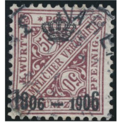 Württemberg 225 stämplad