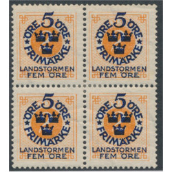 Sverige 105cx * 4-block