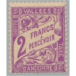 Franska Andorra P19 **