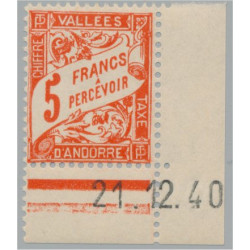 Franska Andorra P20 **