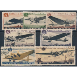 Sovjet 571-577 stämplade