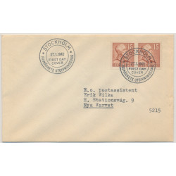 Sverige FDC 27.1.1942
