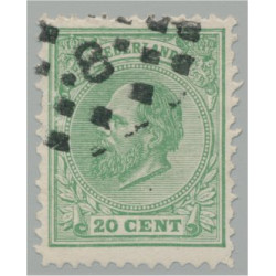 Nederländerna 24D stämplad