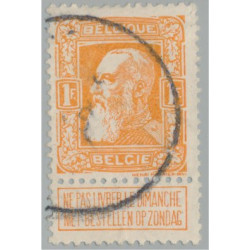 Belgien 76 stämplad