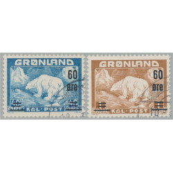 Grönland 37-38 stämplade