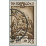 Italien 527 stämplad