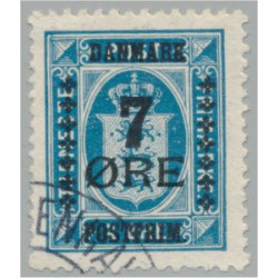 Danmark 126 stämplad