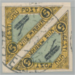 Estland 14 stämplat par