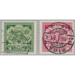 Lettland 112-113 stämplade