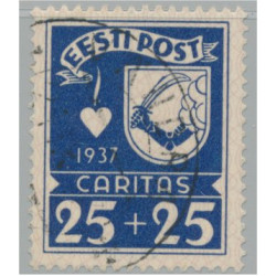 Estland 129 stämplad