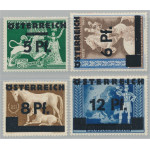 Österrike 664-667 **
