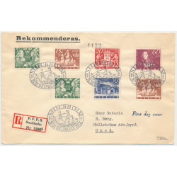 Sverige FDC 1938-04-08