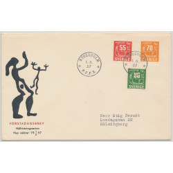 Sverige FDC 1957-06-01