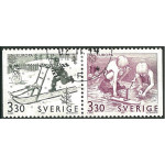 Sverige 1557-1558SX stämplat