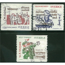 Sverige 2559-2561 stämplade