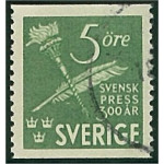 Sverige 359A stämplad