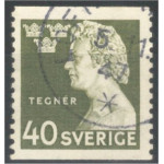 Sverige 371 stämplad