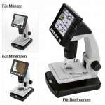 Digitalt mikroskop med display
